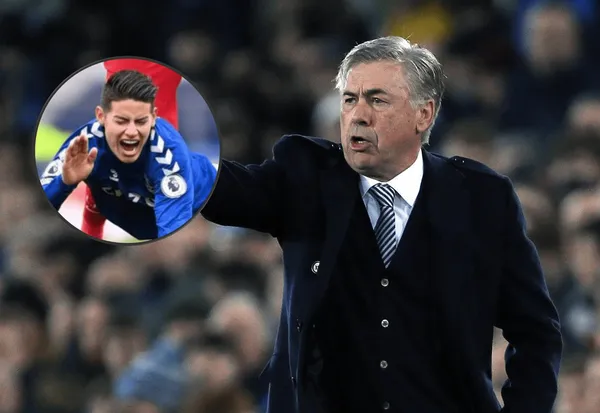 Carlo Ancelotti forzó a jugar a James Rodríguez pese a que seguía sentido con su lesión y esta es la razón por la que lo hizo pero que podría lesionar al colombiano indefinidamente