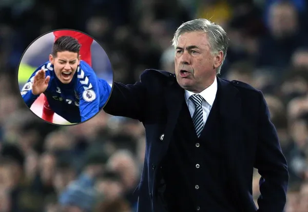 Carlo Ancelotti forzó a jugar a James Rodríguez pese a que seguía sentido con su lesión y esta es la razón por la que lo hizo pero que podría lesionar al colombiano indefinidamente.