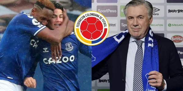 Carlo Ancelotti ha logrado impregnarse del estilo de fútbol colombiano y por esta razón ya estaría buscando a un delantero letal para hacer dupla con James Rodríguez y Yerry Mina en el club