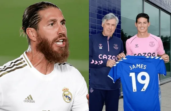 Carlo Ancelotti se encargó de hacer esto con James Rodríguez que en su momento fue criticado por Sergio Ramos y ahora le demuestra lo contrario al capitán del Real Madrid