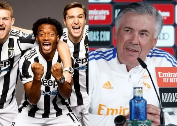 Carlo Ancelotti tiene dudas con respecto a sus dos laterales, por ese motivo necesita hacer ajustes y Juan Guillermo Cuadrado es otro nombre con el que insistirá para reforzar su planteamiento táctico.