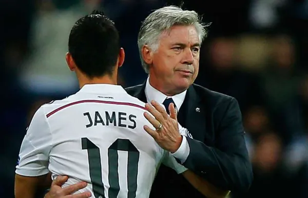 Carlo Ancelotti tiene gran aprecio por James Rodríguez como jugador, pero tendría una razón para no ayudarlo a corto plazo a volver a Europa.