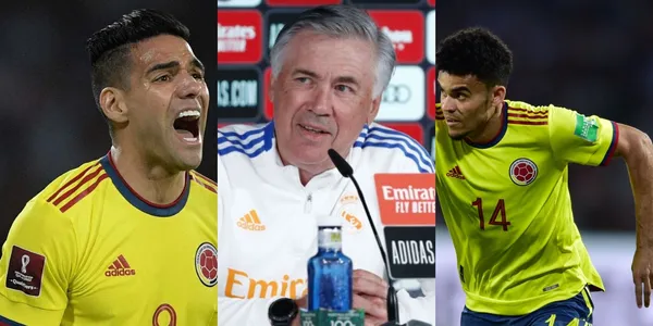 Carlo Ancelotti en un momento casi ficha a un jugador de la Selección Colombia.