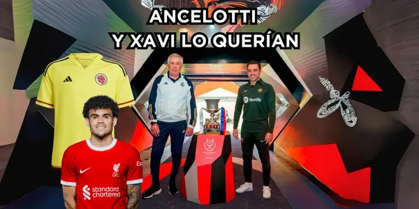 Carlo Ancelotti y Xavi Hernández querían fichar a un jugador colombiano, pero no pudieron.