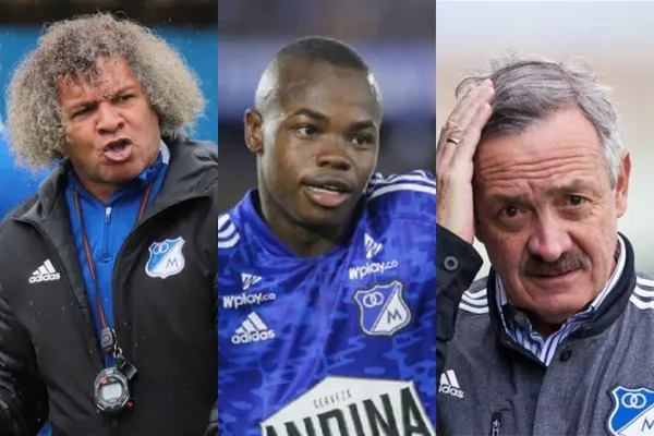 Carlos Andrés Gómez le da una mala noticia al Millonarios FC de Alberto Gamero.