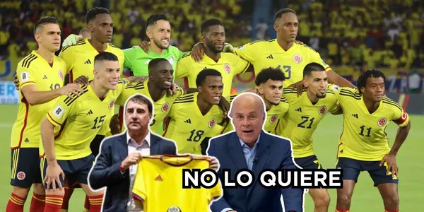 Carlos Antonio Vélez en contra del posible llamado de un jugador a la Selección Colombia.