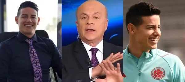 Carlos Antonio Vélez fiel a su estilo hizo un ácido comentario sobre James Rodríguez