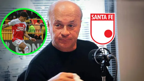 Carlos Antonio Vélez Foto: RCN radio, Escudoteca e Independiente Santa Fe