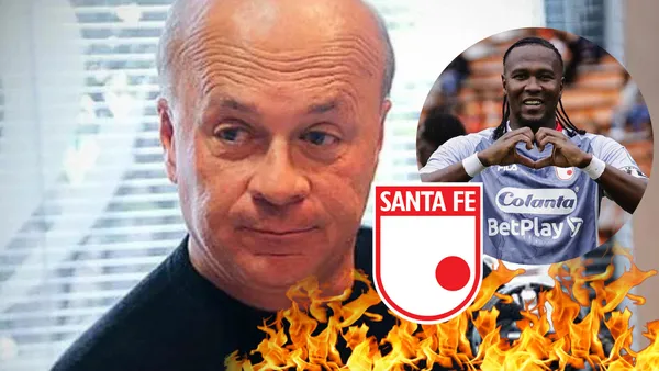 Carlos Antonio Vélez Foto: RCN Radio, Escudoteca e Independiente Santa Fe