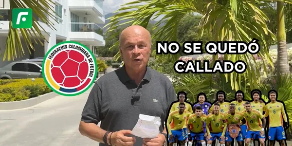 Carlos Antonio Vélez hizo un análisis de la Selección Colombia. Foto tomada de una captura pantalla El Futbolero Colombia y FCF.