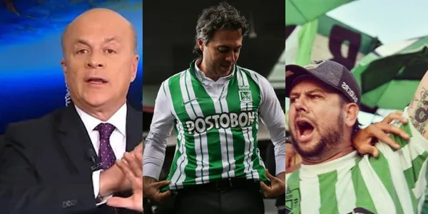 Carlos Antonio Vélez lanzó duro mensaje sobre lo que pasa con Atlético Nacional frente al Alcalde Daniel Quintero y La Barra Los Del Sur.