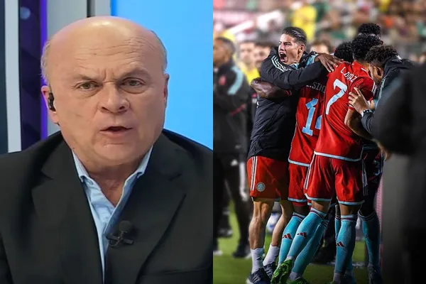 Carlos Antonio Vélez le colocó un apodo a James Rodríguez tras verlo en el juego de la Selección Colombia contra México.