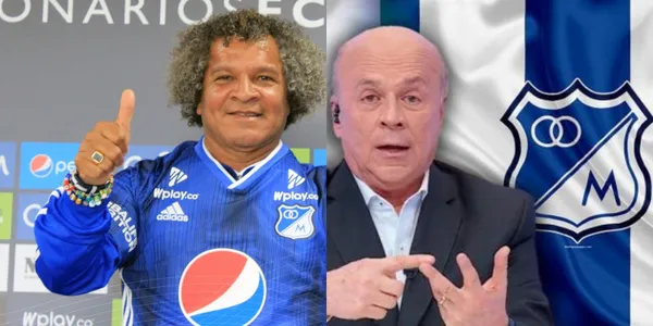 Carlos Antonio Vélez le lanzó un guiño a Alberto Gamero en Millonarios FC.