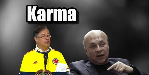 Carlos Antonio Vélez le mandó un dardo a Gustavo Petro por el karma que llegó al mandatario de turno en Colombia.