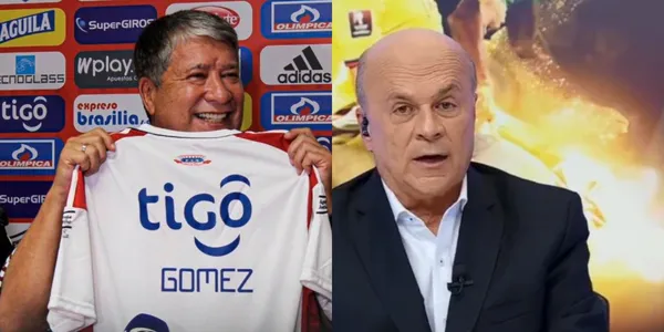 Carlos Antonio Vélez le mandó un sablazo al Bolillo Gómez.