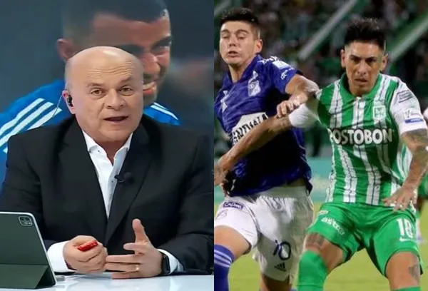 Carlos Antonio Vélez le mandó una dura crítica a Atlético Nacional.