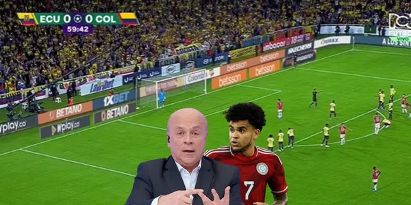 Carlos Antonio Vélez reaccionó al tema de Luis Díaz en la Selección Colombia.