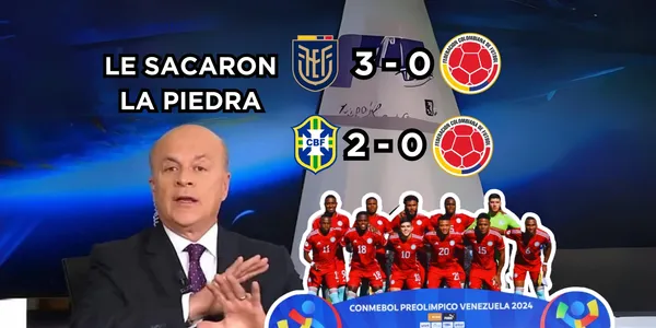 Carlos Antonio Vélez reaccionó tras ver el papelón de la Selección Colombia Sub 23.