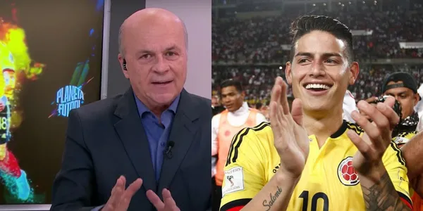 Carlos Antonio Vélez tuvo un cambio de discurso con el caso de James Rodríguez en la Selección Colombia.