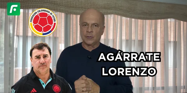 Carlos Antonio Vélez y Néstor Lorenzo. Foto de captura de pantalla de El Futbolero Colombia y Gol Caracol.