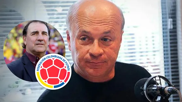 Carlos Antonio Vélez y Néstor Lorenzo Foto: FCF, Escudoteca y RCN radio