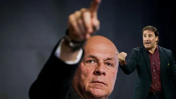 Carlos Antonio Vélez y Néstor Lorenzo Foto: Vanguardia y AFP