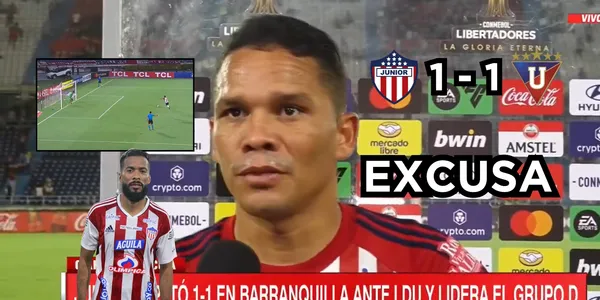 Carlos Bacca habló del penal que falló Cariaco González ante LDU Quito
