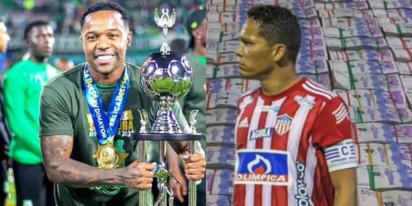 Carlos Bacca de los jugadores mejor pagados en Colombia.
