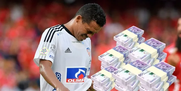 Carlos Bacca pasa por una dura sequía en el Junior FC.