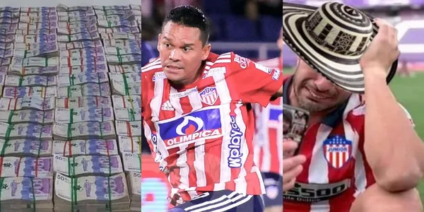 Carlos Bacca pasa por un mal momento en el Junior FC y le mandan fuego tras ver los pobres números que tiene actualmente.