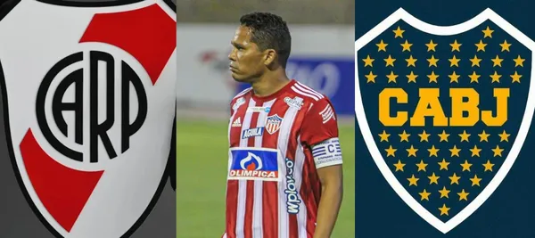 Carlos Bacca podría recibir un golpe en el Junior de Barranquilla