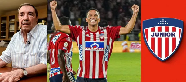 Carlos Bacca no tuvo un buen rendimiento este semestre con el Junior de Barranquilla, pero no le tema a Fuad Char