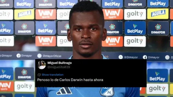 Carlos Darwin Quintero, el peor de Millonarios