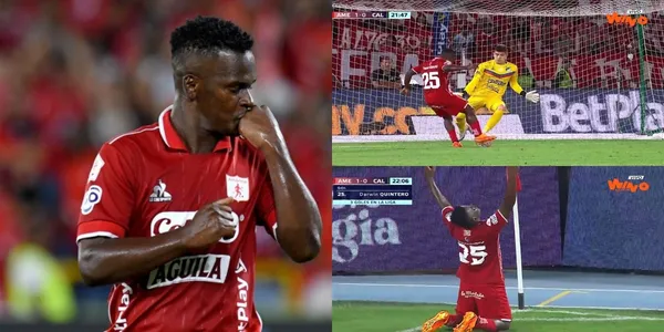 Carlos Darwin Quintero la rompió contra el Deportivo Cali.