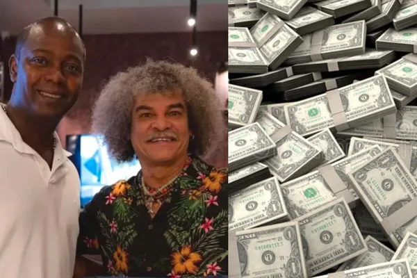 Carlos el Pibe Valderrama tiene un exclusivo producto que vende en Colombia y Estados Unidos