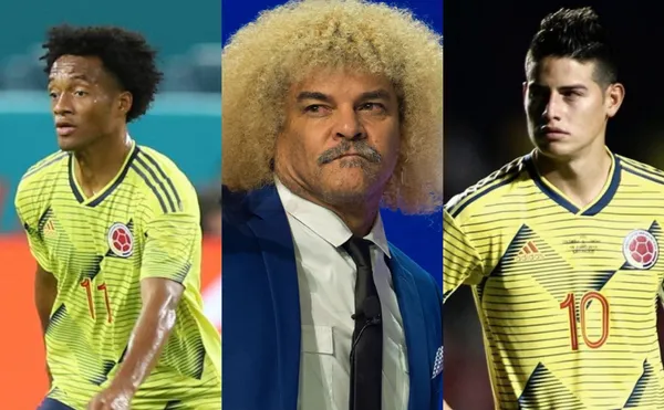 Carlos "Pibe" Valderrama se refirió al presente complicado de la Selección de Colombia y apuntó contra las figuras, como James Rodríguez y Juan Cuadrado.
