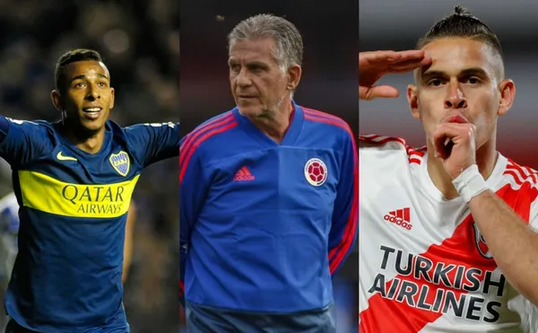 Carlos Queiroz alagó al problemático Sebastián Villa, mientras que esquivó hablar de Rafael Santos Borré.