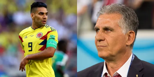 Carlos Queiroz deberá realizar modificaciones en la lista de convocados para la próxima fecha Conmebol y ya tendría decidido a quien sacar en lugar en Radamel Falcao.