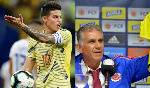 Carlos Queiroz dejó a James Rodríguez de lado y ahora tiene un nuevo mimado a quién le da más atención por este motivo en específico.