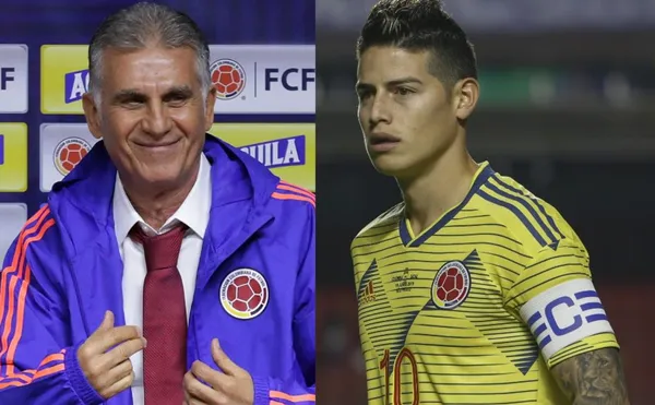 Carlos Queiroz hizo algo con James Rodríguez que le haría perder protagonismo al colombiano en la Selección Colombia ¿Qué pasó?