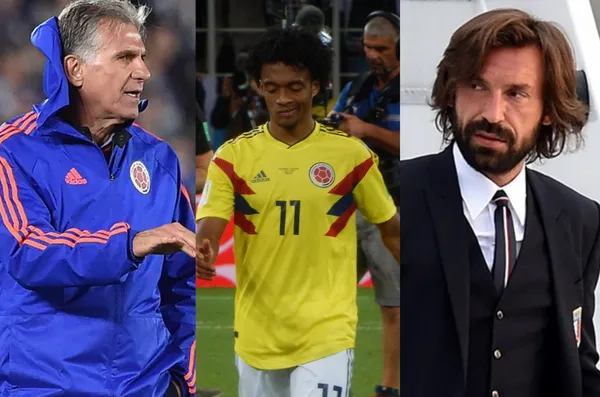 Carlos Queiroz se trae esto entre manos con Juan Guillermo Cuadrado, al parecerel entrenador de la Selección Colombia habló con Andrea Pirlo y esto le dijo
