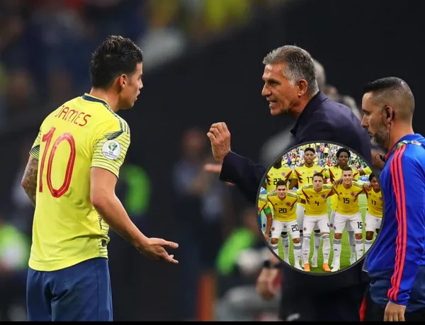 Carlos Queiroz tiene en mente un 11 titular que enojó a James Rodríguez por un motivo que incluso podría generar mal ambiente en la Selección