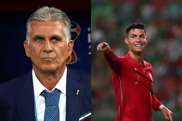 Carlos Queiroz tuvo un gesto con la situación que vive Cristiano Ronaldo.