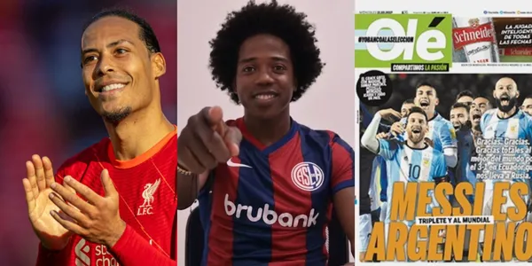 Carlos Sánchez es el nuevo jugador del San Lorenzo de Argentina y la prensa de ese país no ha parado de elogiarlo tras su llegada.