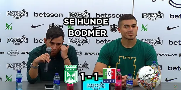 Carlos Sierra habló en la rueda de prensa de Atlético Nacional.