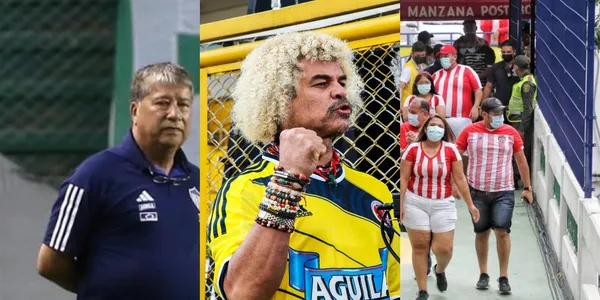 Carlos Valderrama como ex jugador del Junior FC le cantó la tabla al club.
