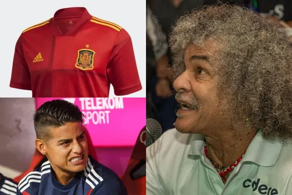 Carlos Valderrama elogió a un jugador de la Selección España, palabras que no se recuerdan que haya dicho sobre James Rodríguez.