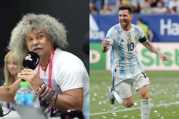 Carlos Valderrama está en Qatar, dio sus impresiones sobre Lionel Messi y la Selección Argentina en el Mundial.