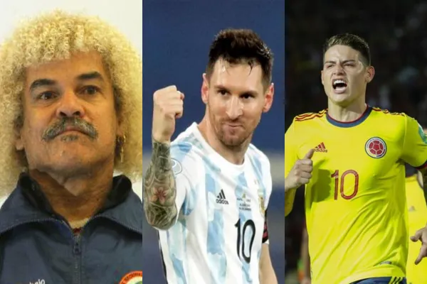 Carlos Valderrama fue puesto a la altura de un logro que lidera Lionel Messi, James Rodríguez está lejos aún de ese exclusivo club.