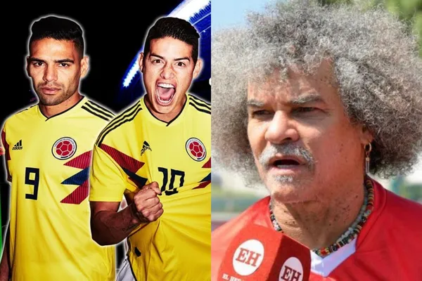 Carlos Valderrama habló de la Selección Colombia y dijo dónde quiere ver a James Rodríguez y a Radamel Falcao.